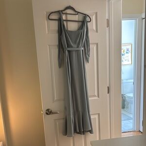 Show Me Your Mumu Clair sage midi dress